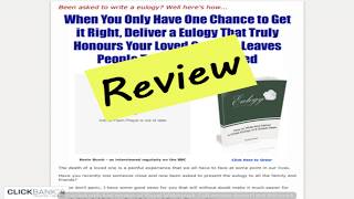 Eulogy Made Simple Review | Eulogymadesimple.com Review