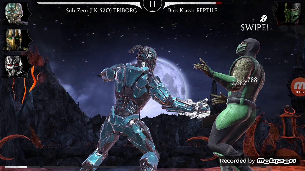 MK Mobile Triborg LK 52O LK 4D4 LK 7T2 Vs Boss Reptile Klassic mk-mobile-triborg-lk-52o-lk-4d4-lk-7t2-vs-boss-reptile-klassic