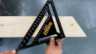Most have been indifferent about this feature. Angle function on a triangular ruler