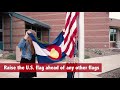 Tutorial: Raising and Lowering the US Flag