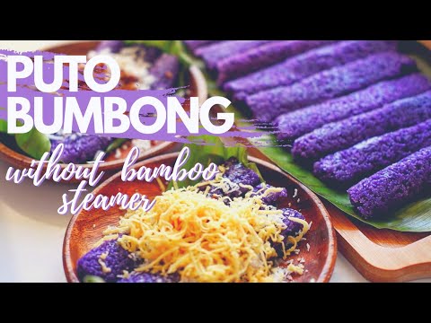 PUTO BUMBONG WITHOUT BAMBOO STEAMER