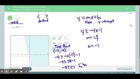 Algebra ALEKS HW Help- Graphing Inequalities in Two Variables