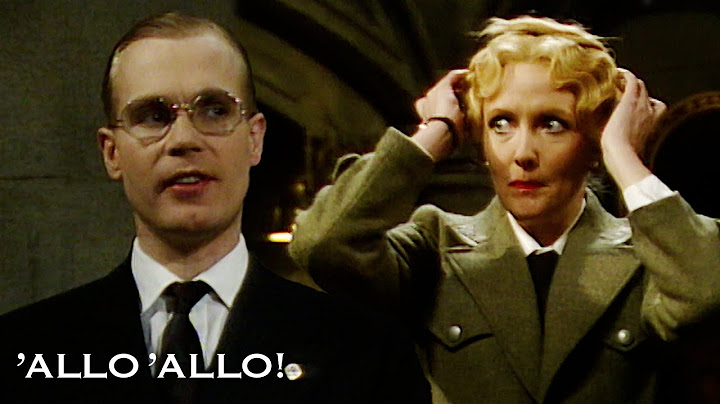 Herr Flick Goes Giddy with Helga! | 'Allo 'Allo | BBC Comedy Greats