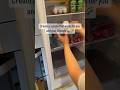 Fridge deep clean and organize part two #shorts #deepcleaning #cleaningmotivation