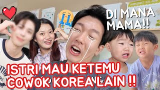 LEFT BY MY WIFE FOR A DAY BECAUSE SHE WANTED TO MEET ANOTHER KOREAN GUY..😭