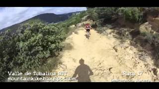 VALLE DE TOBALINA BTT RUTA 17 V2 QUINTANA TOBERA RANERA VILLANUEVA SENDA LOS SENTIDOS CILLAPERLATA