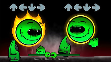 FNF NEW Geometry Dash 2.2 VS NEW Geometry Dash 2.0 All Phases Sings Animal | FNF Fire In The Hole V5