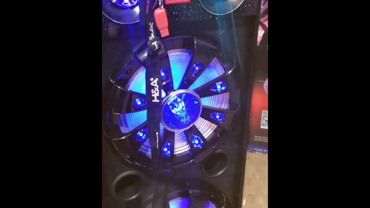Espectacular karaoke speaker NUTEK TS90118BL YouTube
