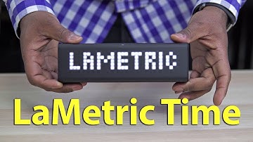 LaMetric Time Review - Smart Home Clock, Subscriber Counter, - Works with Alexa & Google Home