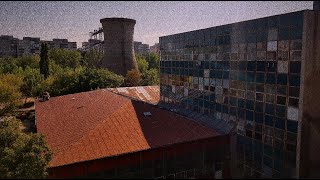 Exploring a brutalist/socialist building and its surroundings l Urbex Romania