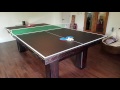 Turn Pool Table Into Ping Pong
