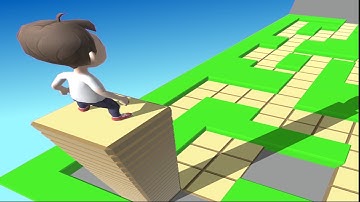 Stacky Dash - Gameplay Walkthrough Part 1 Levels 05-12 (Android, iOS)