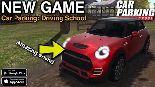 New Game: Car Parking:Driving School | Mini Cooper GP Gameplay - Big Open World Map | Android & iOS screenshot 2