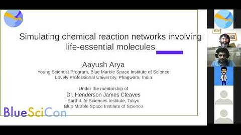 Aayush Arya - Simulating chemical reaction networks involving life-essential molecules