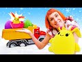 Eine Mami für Lucky. Warten auf das Baby. Kinder Video auf Deutsch