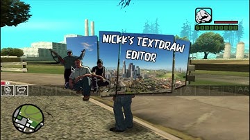 Cara membuat bar lapar haus samp - SAMP Tutorial #9