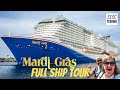 THIS SHIP IS AMAZING!! Carnival Mardi Gras Full Ship Tour (by EECC Travels)