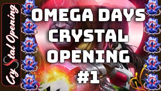 Omega Days Opening - 42 Omega Valiant Crystals & 7* Omega Crystal