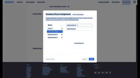 Breakout Room Pre-assign