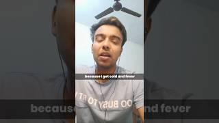 Day 21 of #100daysofcode || got fever #codingchallenge