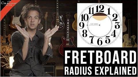 Fretboard Radius Explained - Fender and Gibson