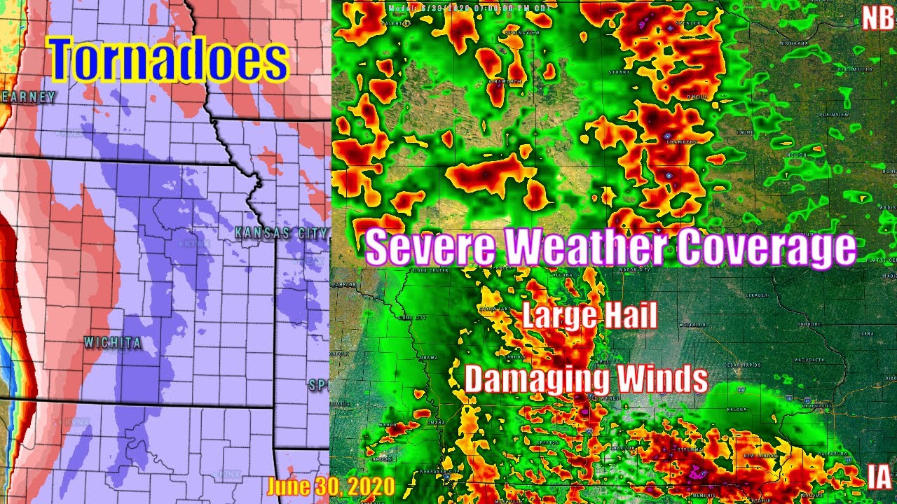 Severe Weather Live Coverage - Storms Northern Plains - The Severe ...