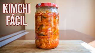 Kimchi casero súper sencillo