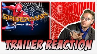 Trailer Reaction | Spider-Man: Homecoming First Official Trailer (2017) Tom Holland MCU Film