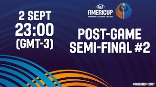 #JornadaAmeriCup - Post Semifinal #2