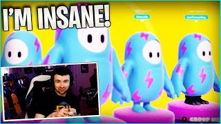 I'M ACTUALLY INSANE AT FALL GUYS W/ BASICALLYIDOWRK, JORDAN FISHER, AND TREVOR MAY