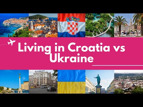 Living in Croatia vs Ukraine as an Expat