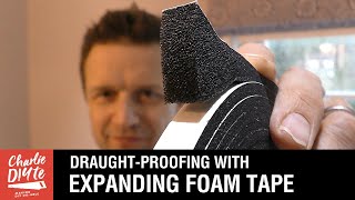 Expanding Foam Tape for Draught Proofing