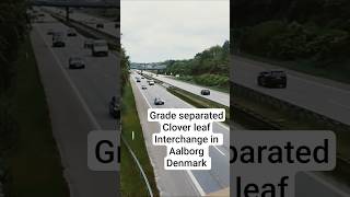 Gradeseparated Cloverleaf Interchange Aalborg Denmark