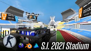 Stadium Bravo Recreation in Counter Strike: Source