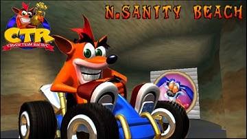 [16:9] CTR: Crash Team Racing #1 N. Sanity Beach - Adventure Mode
