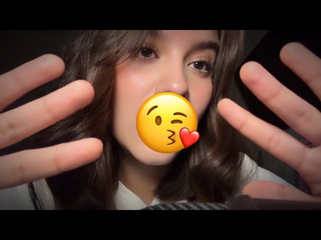 ASMR/ Te doy CARIÑO y BESITOS bien CERQUITA DE TI 🥰❤️😘