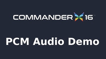 X16 PCM Demo: Willkommen, Wilhelm!