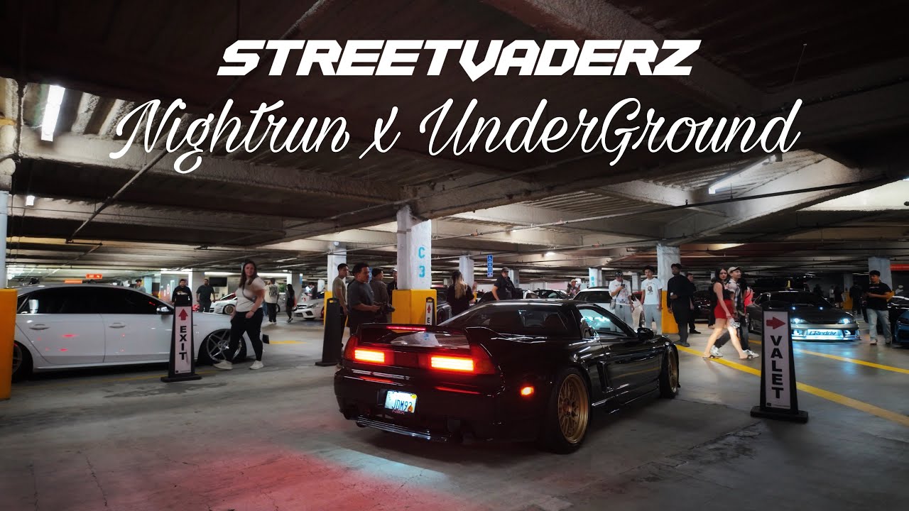 StreetVaderz Night Run x Underground | Exotic Builds & Highway Runs + NorCalRacing Cars & Coffee