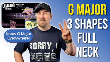 Unlock the Fretboard Using 3 Simple G Major Triads