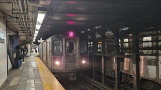 Uptown & Downtown (4), (5) Express Trains & (6) Local Train Action @ 14 Street-Union Square (Part 1)