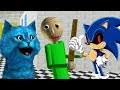 БАЛДИ ПРЕВРАТИЛСЯ В СОНИКА EXE / BALDI'S BASICS in EDUCATION LEARNING HORROR GAME SCHOOL SONIC EXE