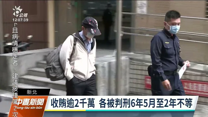 卖预算回扣收贿逾2千万 新北逾10位议员今入监｜20221103 公视中昼新闻 - 天天要闻