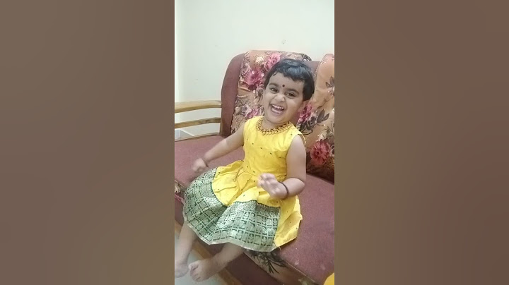 #after getting make up #my two years old baby # reaction # smileee...