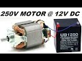 Run a High Torque Mixer/Drill Motor at 12V without any Circuit : Step By Step