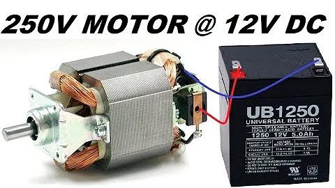 Run a High Torque Mixer/Drill Motor at 12V without any Circuit : Step By Step