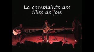 'La complainte des filles de joie' (Georges Brassens) par Eva Dénia trio