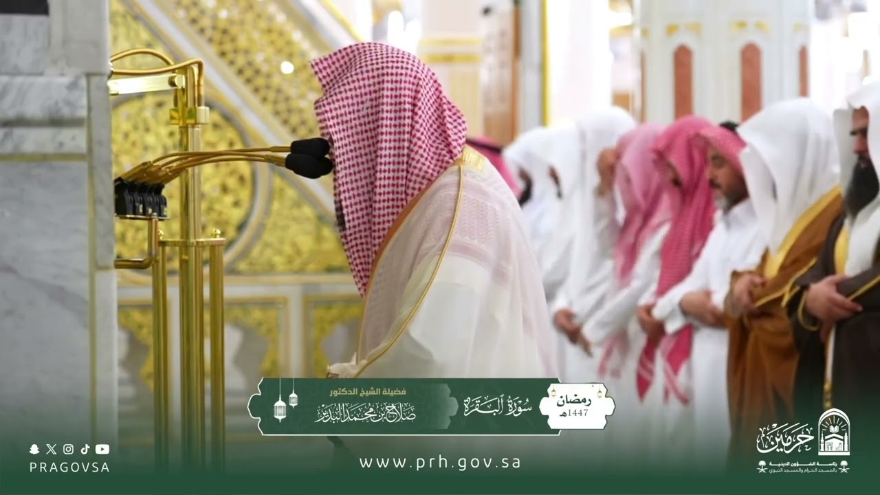 صلاة التراويح بالمسجد النبوي ليلة ٢ #رمضان ١٤٤٧هـ لفضيلة الشيخ الدكتور ‎#صلاح_البدير