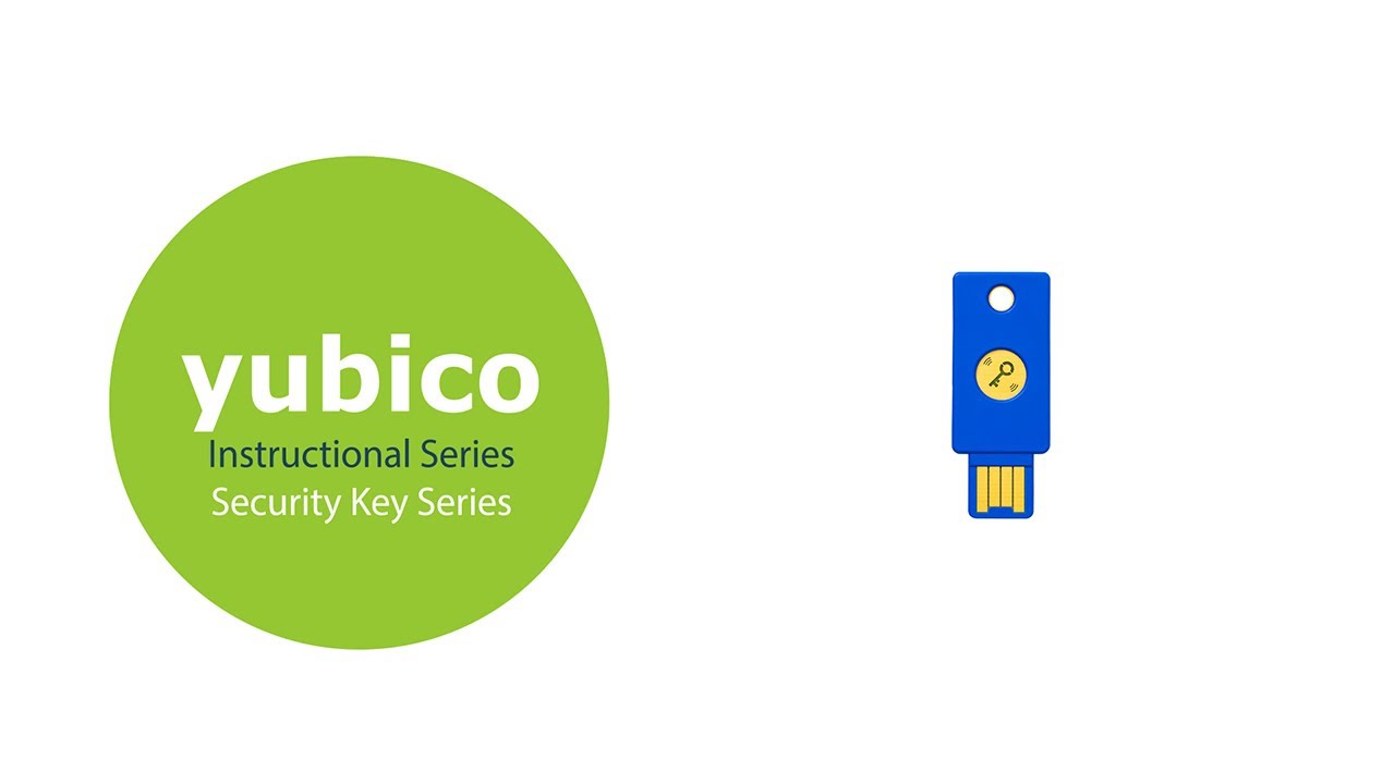 New 교육용 설정 시리즈: YubiKey 보안 키 시리즈