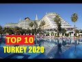 TOP 10 BEST 5 STAR HOTELS TURKEY 2020.