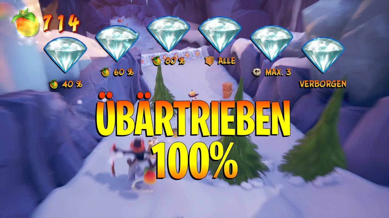 Crash Bandicoot 4 Level 1 Alle Kisten Crash Bandicoot 4 - Übärtrieben 100% - Alle Kisten und Edelsteine - YouTube